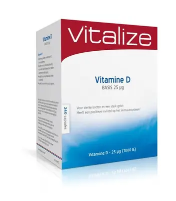 Vitamine D 25 mcg (240 capsules) bij Vitaminadviceshop