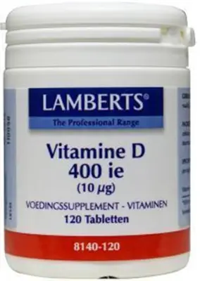 Vitamine D 400 ie (10 mcg) (120 tabletten) bij Vitaminadviceshop