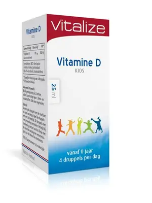 Vitamine D Druppels Kids (25 ml.) bij Vitaminadviceshop