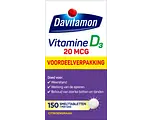 Vitamine D3 20mcg Smelttabletten | 150TB bij De Online Drogist