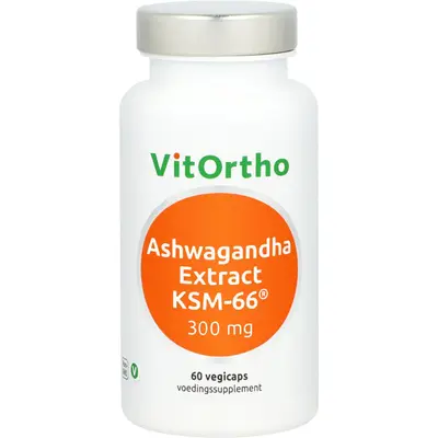 Vitortho Ashwagandha Extract 300Mg Ksm-66 bij Vitatheek