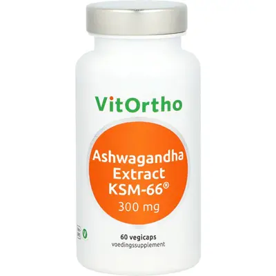 Vitortho Ashwagandha Extract 300Mg Ksm-66 bij Vitatheek