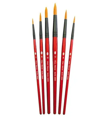 Viva - Artist Brush Set - Penselen Rond bij HobbyVision