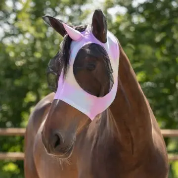 Vliegenmasker QHPUnicorn Multi bij Equidrome