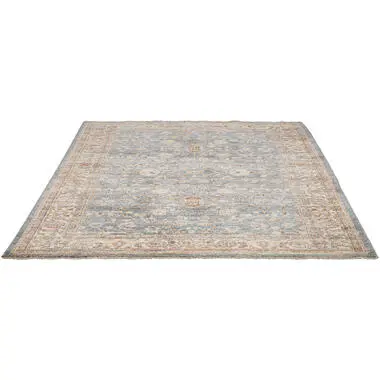 Vloerkleed Besini - beige/lichtblauw - 160x240 cm bij Leen Bakker