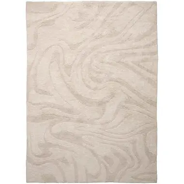 Vloerkleed Delhi - wit - 160x230 cm bij Leen Bakker