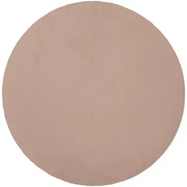 Vloerkleed Lilly - blush -Ø160 bij Leen Bakker