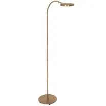 Vloerlamp LED brons 2700-4000K dimbaar bij Lampidee