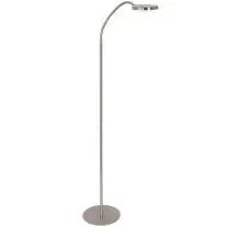 Vloerlamp LED staal 2700K-4000K dimbaar bij Lampidee