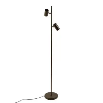 Vloerlamp Odette 2L bruin bij Straluma