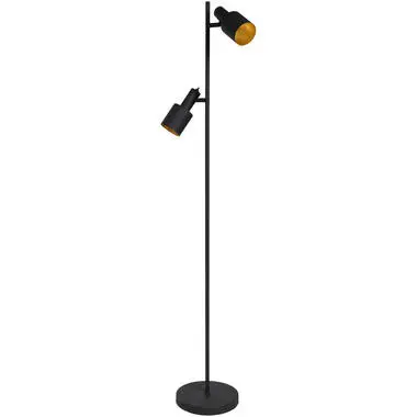 Vloerlamp Stijn E27 - zwart - 156x43 cm bij Leen Bakker