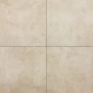 Vloertegel – Wandtegel betonlook taupe / beige 80×80 gerectificeerd tegelknaller R9 bij Tegels in Huis