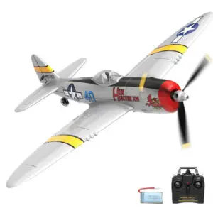 Volantex P47 Thunderbolt 4-kanaals 400mm brushed RC vliegtuig met Gyroscoop RTF bij Toemen Modelsport