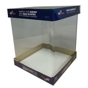 Volglas Aquarium Quadro Cube NO2 25x25x30 bij Ocean and Lake