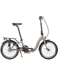 Vouwfiets U-Go Now i3 met lage instap - 20 inch - Nexus 3 speed - V brake -Marroon Brown bij Fietsonderdeel.com