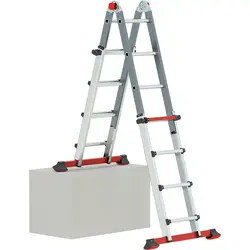 Vouwladder Varitrex Tele Pro 4x4 treden bij Toolstation Nederland