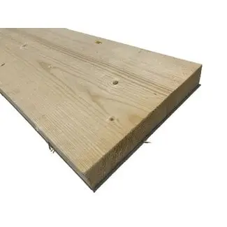 Vuren Steigerplank 32x200mm Ruw | Steigerhout bij Houthandel van Gelder