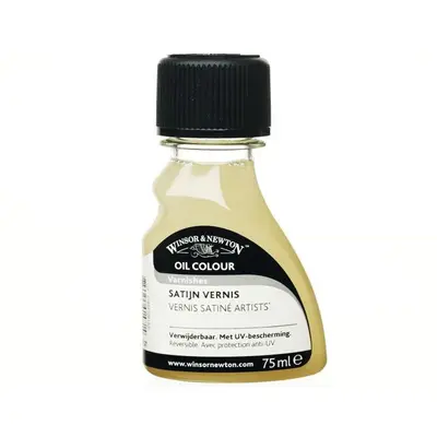 W&N olieverf vernis - 75 ml - satijnglans bij Pipoos