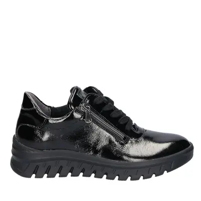 Waldlaufer Veterschoenen 913001 143 001 H Zwart bij Donelli
