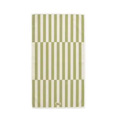 Walra - Strandlaken Salty Square - 100x180 cm - Groen bij Leen Bakker