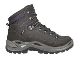 Wandelschoen Lowa Women Renegade GTX Mid Slate/Blackberry-Schoenmaat 37,5 bij Wandelschoenenexpert