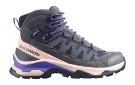 Wandelschoen Salomon Women Quest Echo GTX Asphalt / Shadow Gray / Deep Blue bij Wandelschoenenexpert