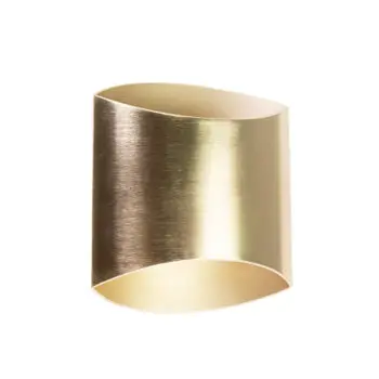 Wandlamp Diletta matgoud bij Straluma