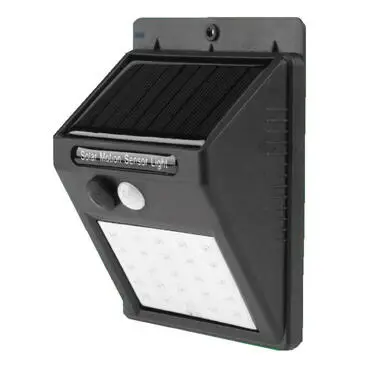 Wandlamp - solar - tuinverlichting - LED - IP44 - 10 cm bij Leen Bakker