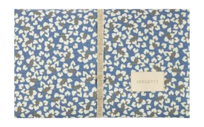 Waskussen Nobodinoz Mozart Waterproof Changing Pad Blue Yumiko (68 x 50 cm) bij Geboortewinkel