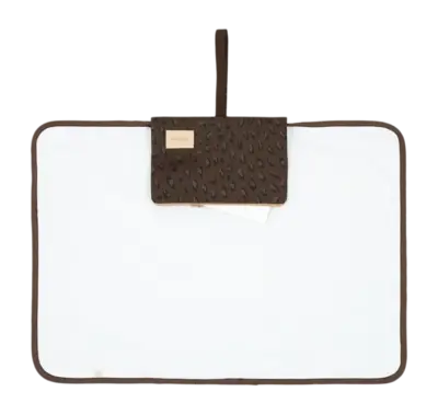 Waskussen Nobodinoz Waterproof Hyde Park Leonie Brown (50 x 70 cm) bij Geboortewinkel