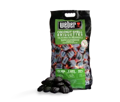 Weber Kokos Briketten 4KG bij Weber Original Store