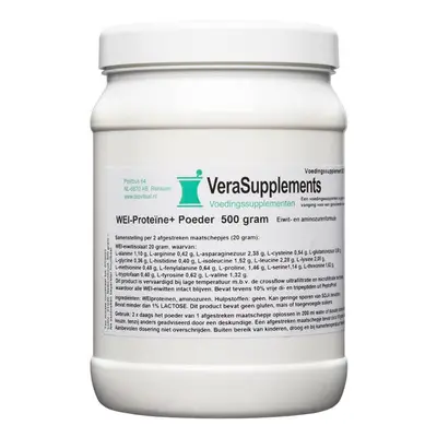 Wei-Proteïne+ Poeder (500 gram) bij Vitaminadviceshop