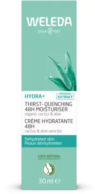 Weleda Hydra+ 48H Hydraterende Gezichtscreme (30 ml) bij InternetDrogisterij