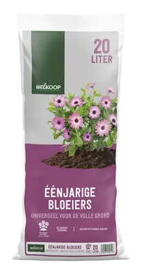 Welkoop Eenjarige bloeiers Universeel - Potgrond - 20 Liter bij Welkoop