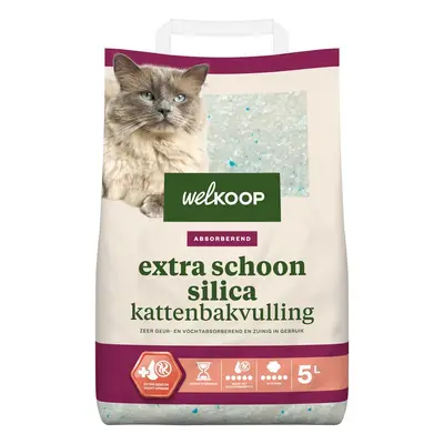 Welkoop Extra Schoon Silica - Kattenbakvulling bij Welkoop