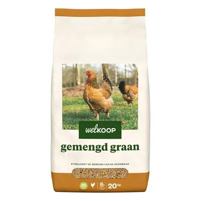 Welkoop Gemengd graan - Kippenvoer - 20 Kilogram bij Welkoop