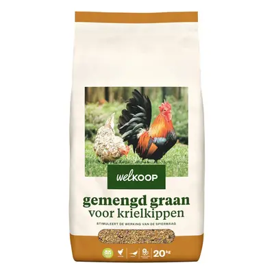 Welkoop Gemengd graan - Krielkippen - Kippenvoer - 5 Kilogram bij Welkoop