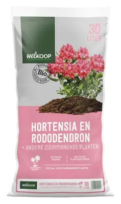 Welkoop Hortensia en Rododendron - Potgrond bij Welkoop