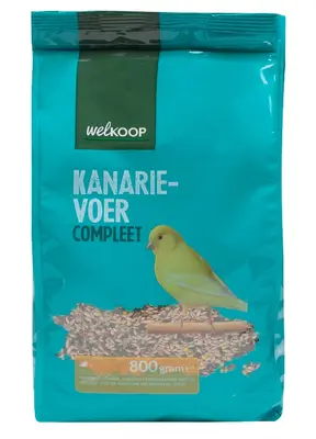 Welkoop kanarievoer compleet bij Welkoop