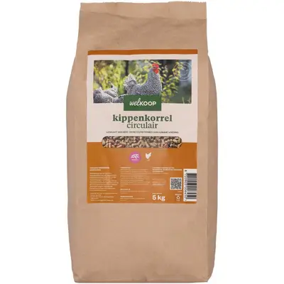 Welkoop Kippenkorrel Circulair - Kippenvoer - 5 Kilogram bij Welkoop