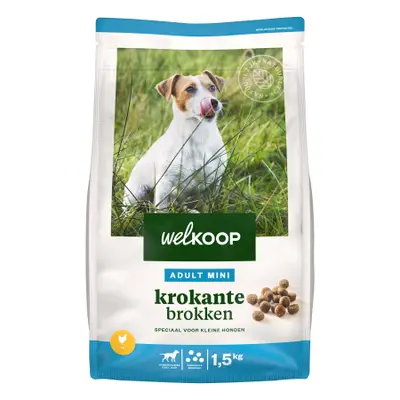 Welkoop Mini Krokante brokken - Hondenvoer bij Welkoop