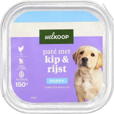 Welkoop Paté Puppy - Hondenvoer bij Welkoop