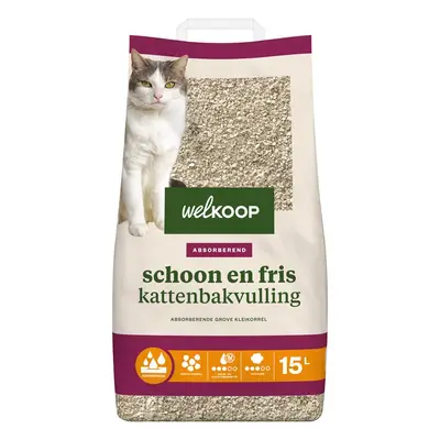 Welkoop Schoon en Fris - Kattenbakvulling bij Welkoop