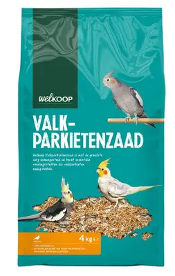 Welkoop Valkparkietenzaad - Vogelvoer - 4 Kilogram bij Welkoop