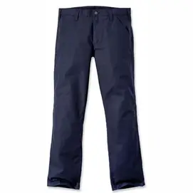 Werkbroek Carhartt Men Rugged Stretch Canvas Pant Navy bij Veiligheidsschoenen Expert