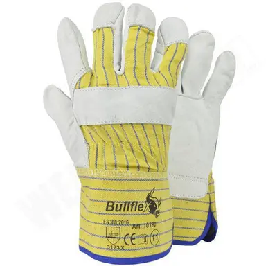 Werkhandschoenen rund/box leder 10190 bij Wear2work