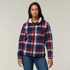 Werkjas Hard Yakka Women Check Zoodie Multi bij Veiligheidsschoenen Expert
