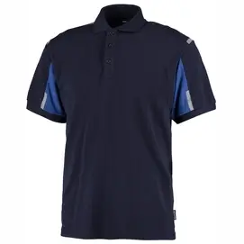 Werkpolo Ballyclare Unisex Capture Identity Duo Polo Shirt Aaron Navy Royal Blue bij Veiligheidsschoenen Expert