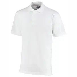 Werkpolo Ballyclare Unisex Food Medium Care Polo Shirt Bree White bij Veiligheidsschoenen Expert
