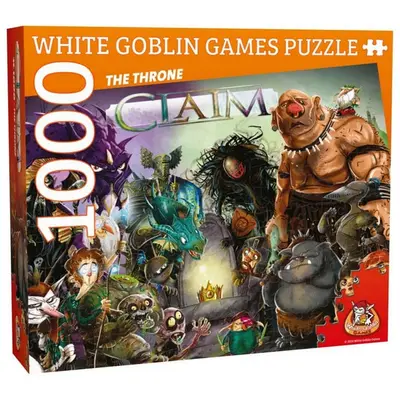 White Goblin Games Claim: The Throne (1000ST) - Puzzel bij De Spelletjes Vrienden